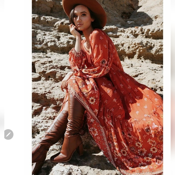 SPELL Joni Gown Campfire Long - Picture 6 of 15